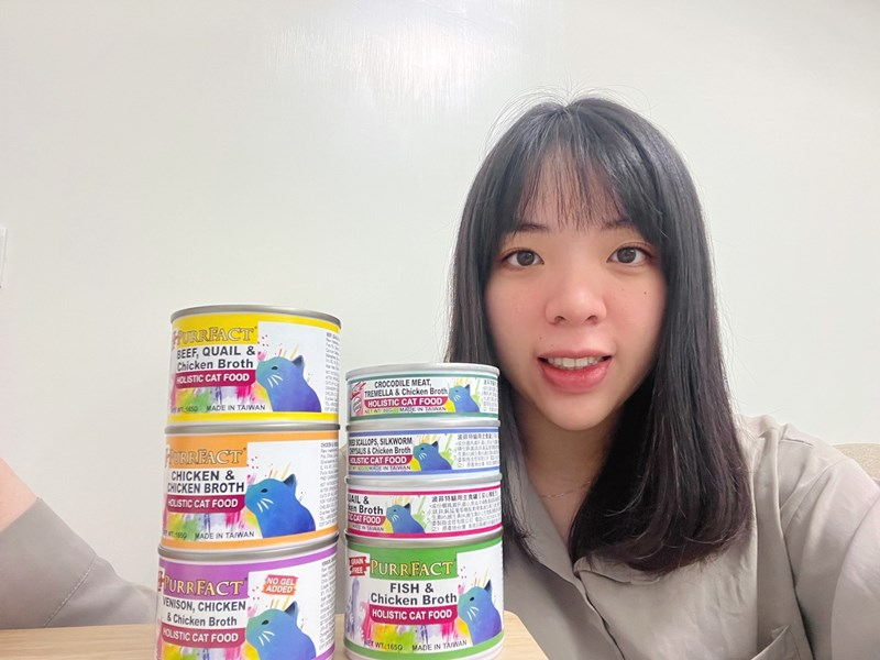 女人知己試用大隊,口碑行銷,部落客行銷,PURRFACT 波菲特貓用主食罐,主食罐,PURRFACT波菲特,貓主食罐,貓罐,PURRFACT波菲特貓用主食罐,魚肉蔓越莓主食罐,鮮嫩雞主食罐,鹿肉雞肉主食罐,牛肉鵪鶉貓主食罐,干貝蠶蛹配方,鱷魚肉白木耳配方,雞肉魚肉配方,安心鶉配方,評價,體驗,適口性佳,心得,成貓適用,高齡貓適用,質地是慕絲狀